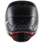 Prilba Alpinestars SM5 Solid Black matte – Obrázok 6