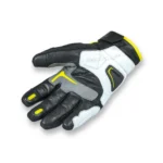 Rukavice GARIBLADI SUNTECH Black white and fluo – Obrázok 2