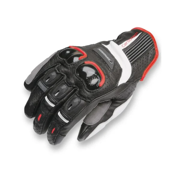 Rukavice Garibaldi CARBOTECH Black and red