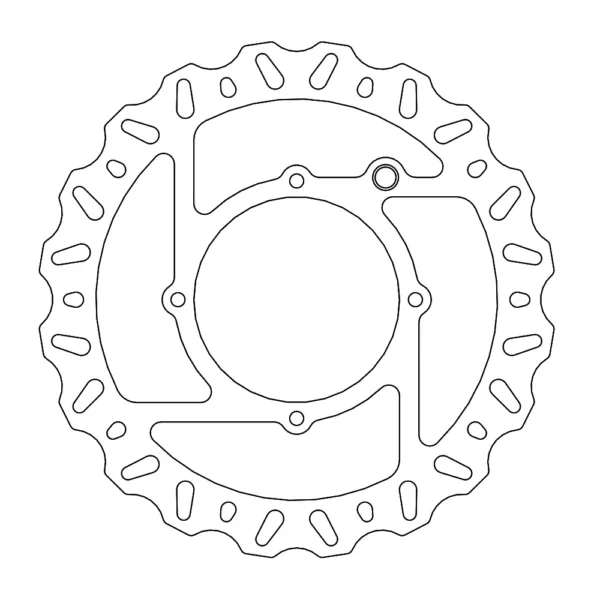 Predný brzdový kotúč Moto-Master Nitro KTM SX 85 13-22, Husqvarna TC 85 14-22, Gas Gas MC 85 21-22