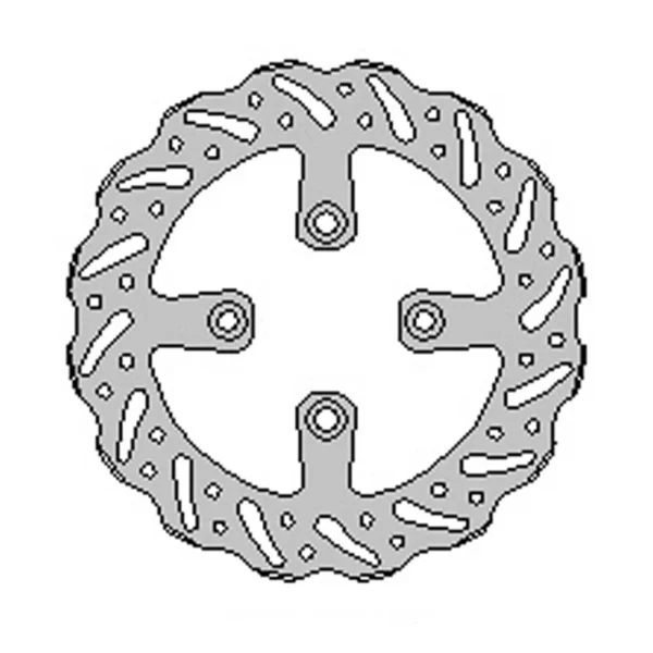 Zadný brzdový kotúč Delta Braking KTM SX 65 00-22, Husqvarna TC 65 17-22, Gas Gas MC 65 21-22