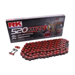 Reťaz RK 520 MXZ5 RED&BLACK