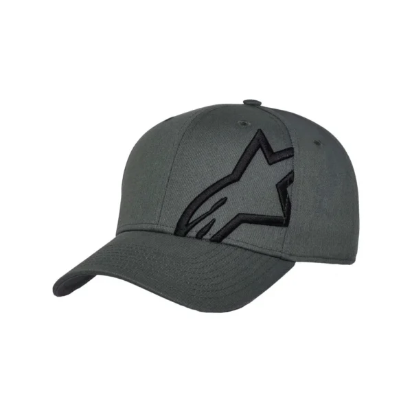 Šiltovka Alpinestars Corp Snap Charcoal/Black