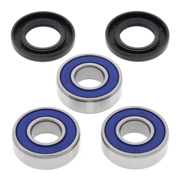 Sada ložísk a gufier predného/ zadného kolesa Kawasaki KX 80/85/100/112