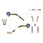 Polepy RETRO Husqvarna TC/FC 19-22, TE/FE 20-23