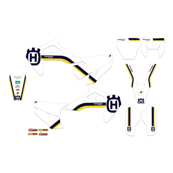 Polepy RETRO Husqvarna TC/FC 19-22, TE/FE 20-23
