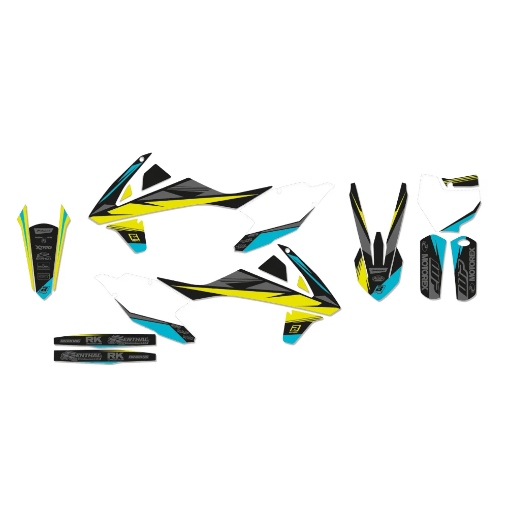 Polepy-KTM-SX-SXF-EXC-bl2541_01.webp Polepy STEALTH FLUO KTM SX/SXF 16-18, EXC 17-19 – Obrázok 1