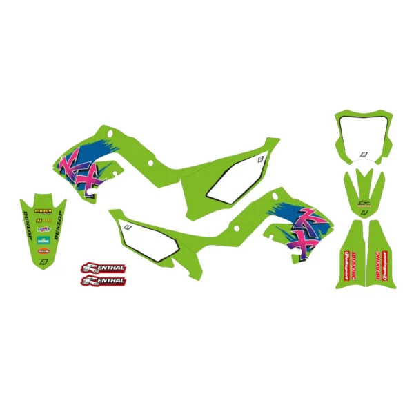 Polepy RETRO Kawasaki KX 125/250 03-08
