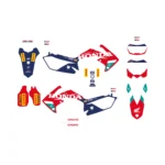 Polepy Replica Team HRC 25 Honda CRF 250 10-13, CRF 450 09-12 – Obrázok 2