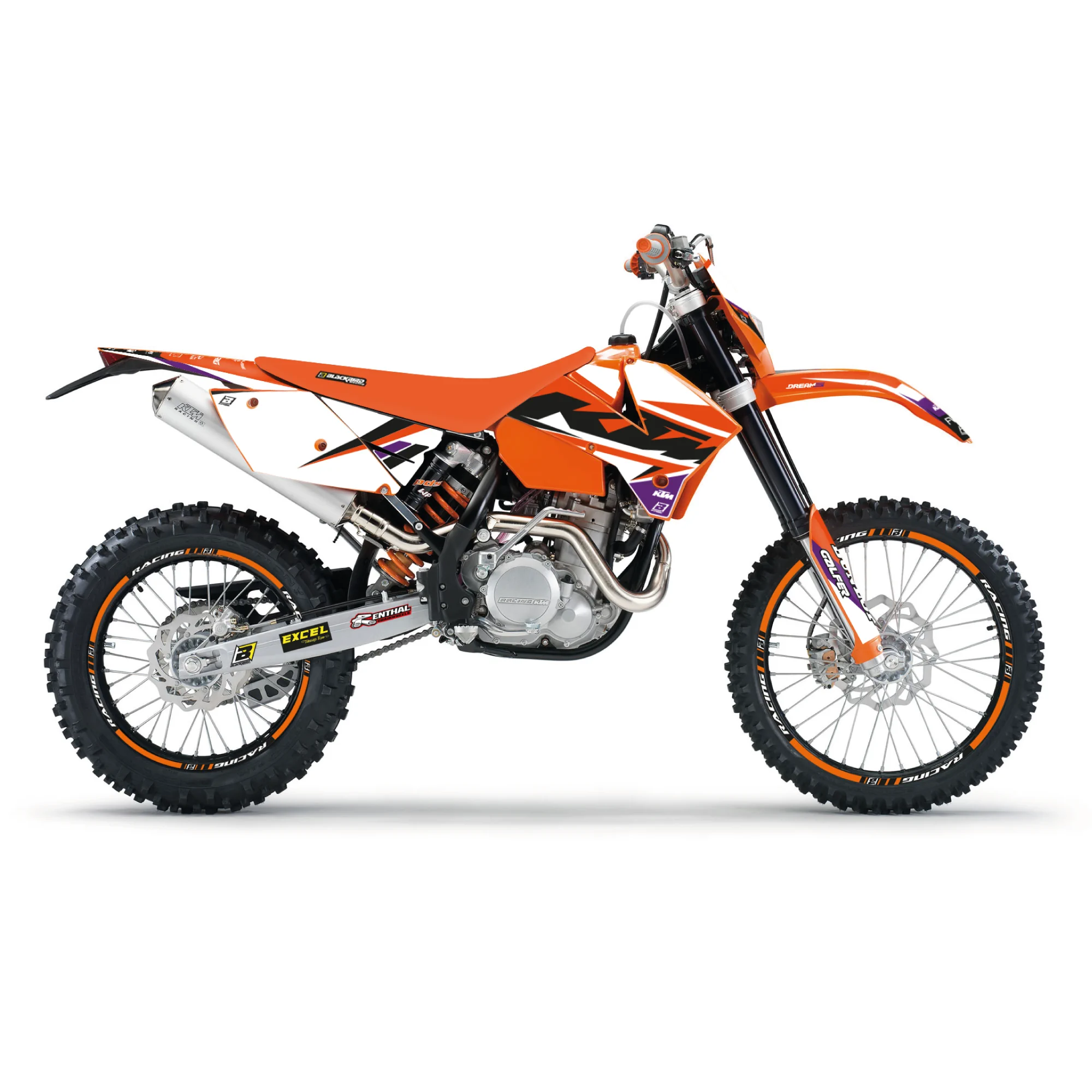 polepy dream5 ktm sx sxf exc excf 2526n Polepy DREAM 5 KTM SX/SXF 05-06, EXC/EXCF 05-07 – Obrázok 1