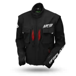 Enduro bunda UFO TAIGA Black 2025 – Obrázok 2