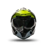 Prilba UFO ARIES Black/Neon yellow 2024 – Obrázok 12
