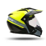 Prilba UFO ARIES Black/Neon yellow 2024 – Obrázok 8