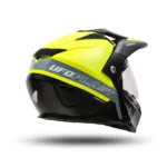 Prilba UFO ARIES Black/Neon yellow 2024 – Obrázok 7