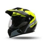 Prilba UFO ARIES Black/Neon yellow 2024