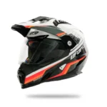 Prilba UFO ARIES White/Orange 2024