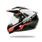 Prilba UFO ARIES White/Orange 2024 – Obrázok 4