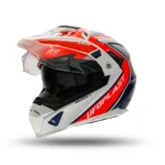 Prilba UFO ARIES White/Red 2024 – Obrázok 2