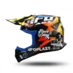 Detská prilba UFO KOREY Black/Yellow/Blue 2024 – Obrázok 2