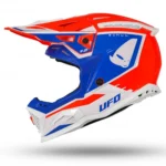 Prilba UFO ECHUS Blue/White 2025 – Obrázok 3