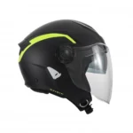 Prilba UFO SPIRIT Black/Neon yellow 2024 – Obrázok 2