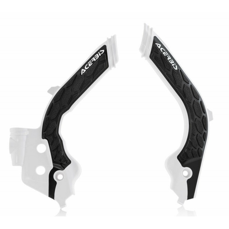0023600.878.jpg Kryty rámu X-GRIP Husqvarna FC/TC 19-, FE/TE (20-) bielo-čierny – Obrázok 1