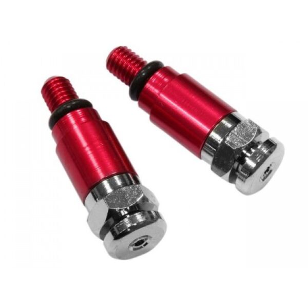 Odvzdušňovacie ventily tlmičov Kayaba/SHOWA červené