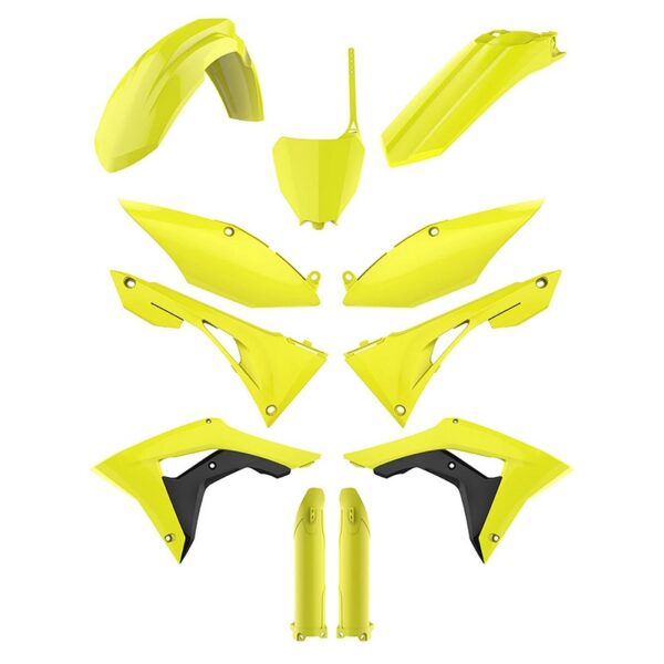 Sada plastov Honda CRF 250 18, CRF 450 17-18 FLO YELLOW