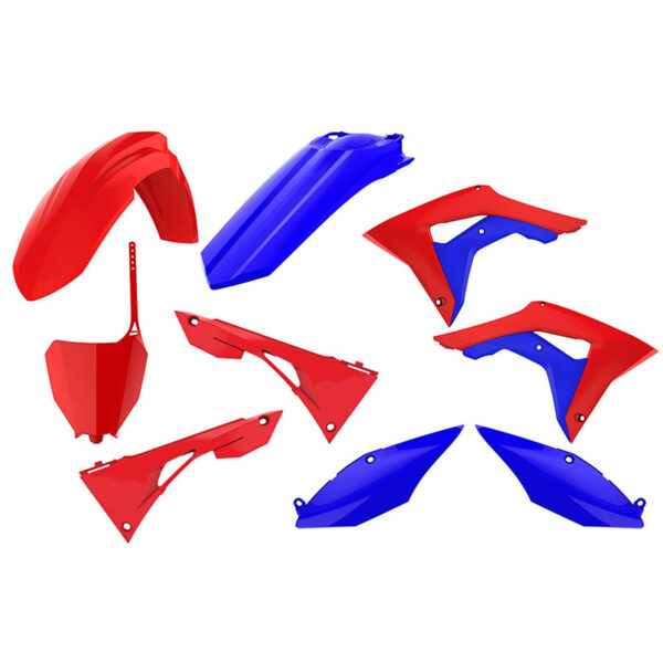 Sada plastov Honda CRF 250 18-21, 450 17-20 RED AND BLUE
