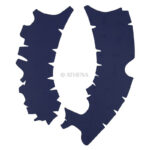 Kryty rámu Vibram Yamaha YZF 250 19-23, YZF 450 18-22