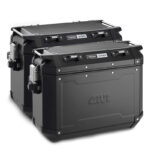 Bočné kufre TREKKER OUTBACK 48L+37L čierne