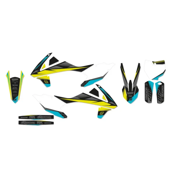 Polepy STEALTH FLUO KTM SX/SXF 16-18, EXC 17-19