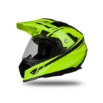 Prilba UFO ARIES Neon green/Black 2023