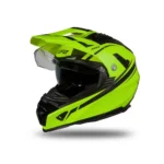 Prilba UFO ARIES Neon green/Black 2023 – Obrázok 2