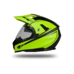 Prilba UFO ARIES Neon green/Black 2023 – Obrázok 11