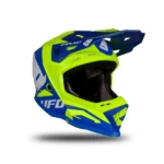 Prilba UFO ECHUS Blue/Neon yellow 2025 – Obrázok 2