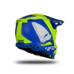 Prilba UFO ECHUS Blue/Neon yellow 2025 – Obrázok 4