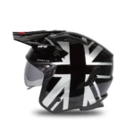 Prilba UFO SHERATAN Black/Grey 2023 – Obrázok 7