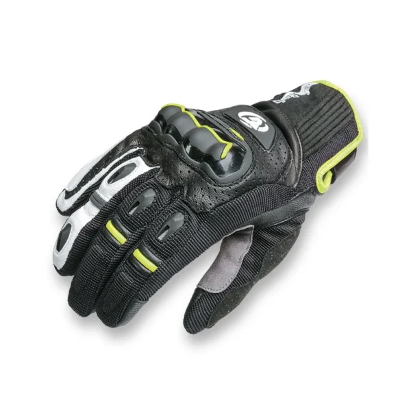 Rukavice GARIBLADI SUNTECH Black white and fluo