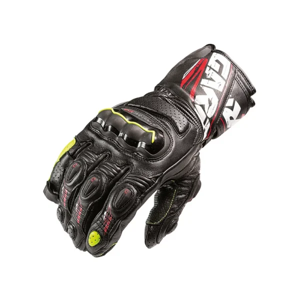 Rukavice Garibaldi NEXUS Gari Black fluo and red