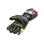 Rukavice Garibaldi NEXUS Gari Black fluo and red – Obrázok 2