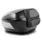 Kufor SHAD SH48 Titanium New Carbon (48l) + opierka – Obrázok 2