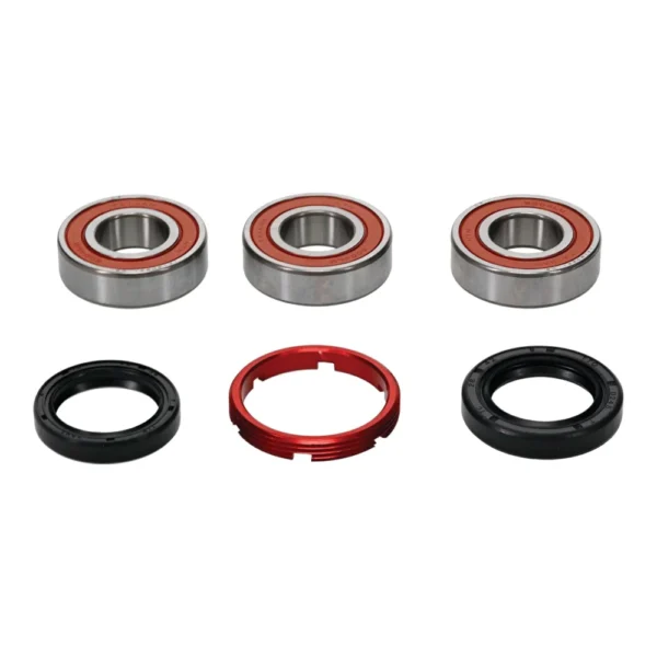 Sada ložísk a gufier zadného kolesa Honda CR 125/250 90-01, CR 500 90-01