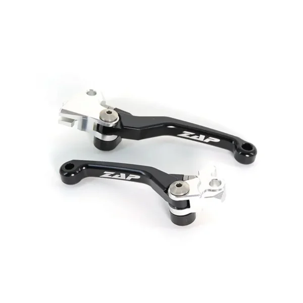 Výklopné páčky ZAP TechniX Kawasaki KX 125/250 05-08, KXF 250/450 05-12, Yamaha (čierne)