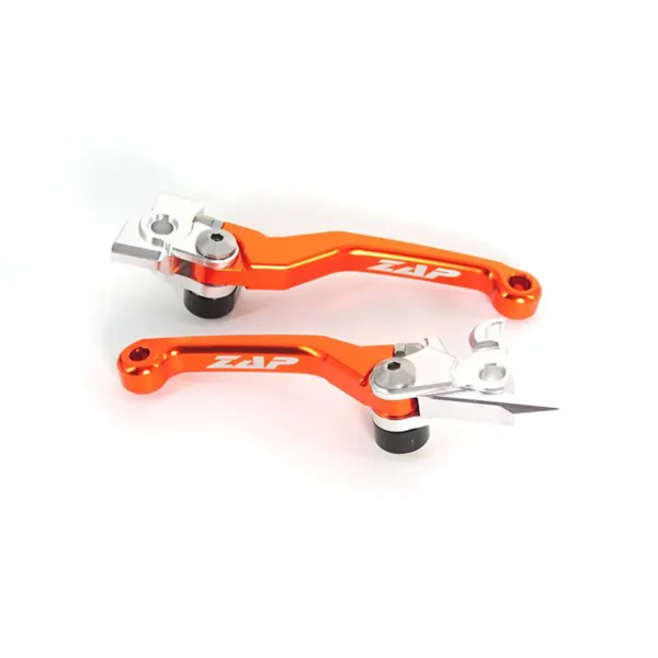 Výklopné páčky ZAP TechniX KTM SX/SXF/EXC/EXCF 06-13 (oranžové)