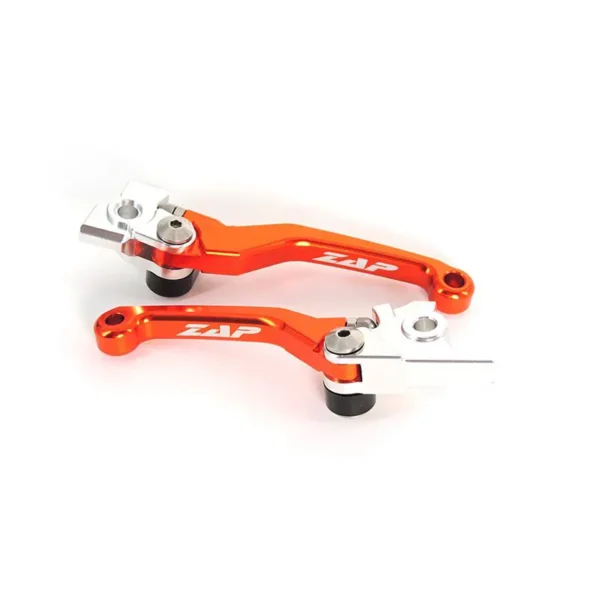 Výklopné páčky ZAP TechniX KTM SX/SXF/EXC/EXCF 14-, Husqvarna 14-16 , Husaberg 14 (oranžové)