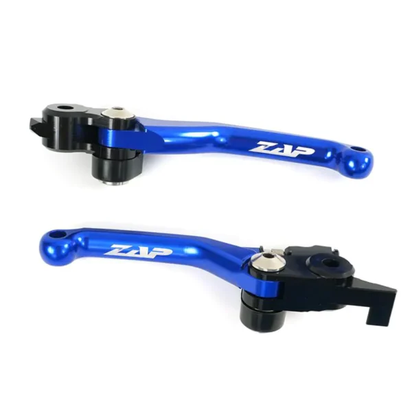 Výklopné páčky ZAP TechniX Husqvarna MAGURA 09-/MAGURA 18- (modré)