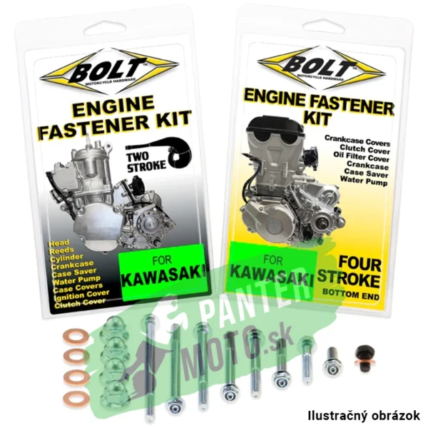 Sada skrutiek na motor Kawasaki (rôzne varianty)
