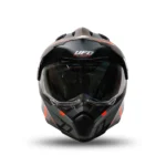 Prilba UFO ARIES Black/Gray 2024 – Obrázok 12