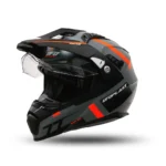 Prilba UFO ARIES Black/Gray 2024 – Obrázok 2